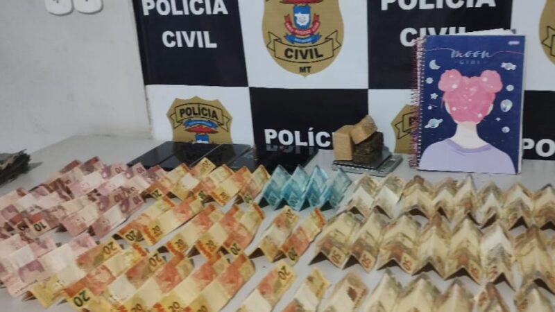 Polícia Civil prende suspeito e fecha ponto de armazenamento de drogas de facção criminosa