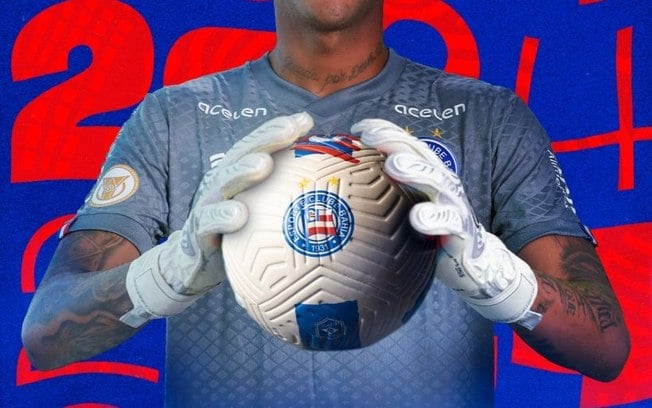 Bahia anuncia renovação com Adriel