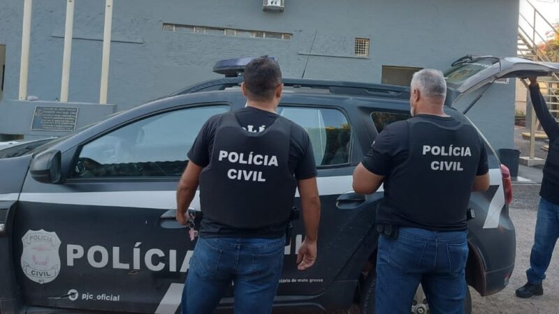 Polícia Civil prende dois investigados por homicídio de mulher em Mirassol d’Oeste
