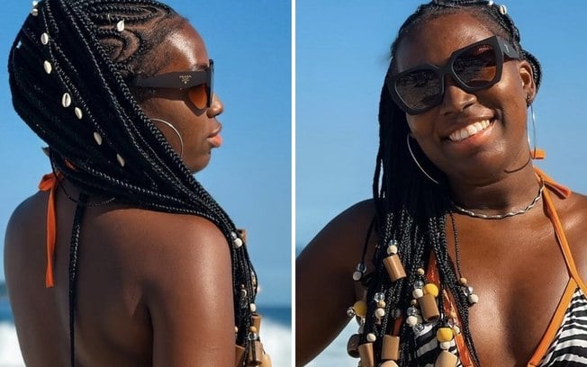 Leidy Elin recebe carinho de ex-brothers após ser hostilizada em praia