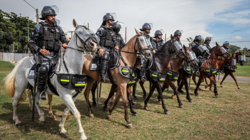 Cavalaria da Polícia Militar lança Operação Centauro em Cuiabá