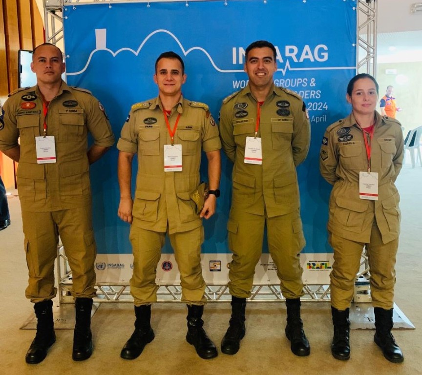 Corpo de Bombeiros de Mato Grosso participa de evento global da ONU sobre desastres e ajuda humanitária Corpo de Bombeiros de Mato Grosso participa de evento global da ONU sobre desastres e ajuda humanitária