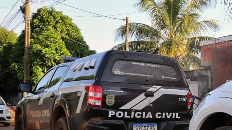 Polícia Civil cumpre mandados com foco no combate ao tráfico de drogas em Canarana