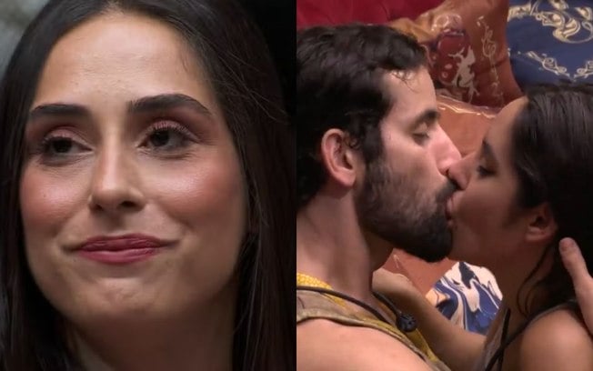 BBB24: Deniziane vira piada na web após beijo entre Matteus e Isabelle