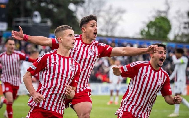 Olympiacos é campeão europeu sub-20 e vai encarar o Flamengo no Mundial