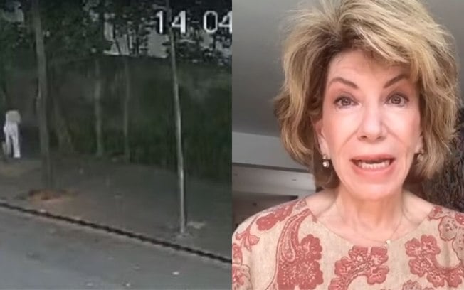 Vídeo mostra ladrão dando ‘mata-leão’ e agredindo Silvia Poppovic