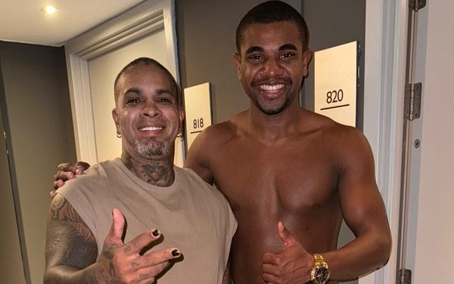 Mudança de rota? Rodriguinho publica foto com Davi: “Jogou muito bem”