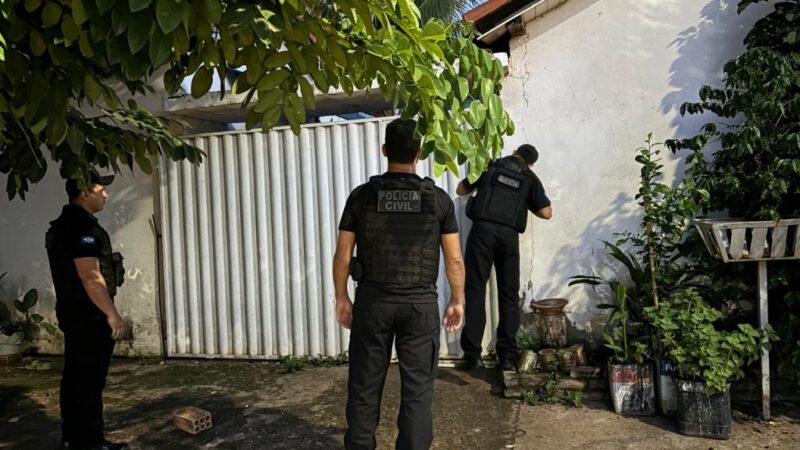 Polícia Civil cumpre buscas contra investigados por tráfico de drogas, receptação e porte de arma na fronteira