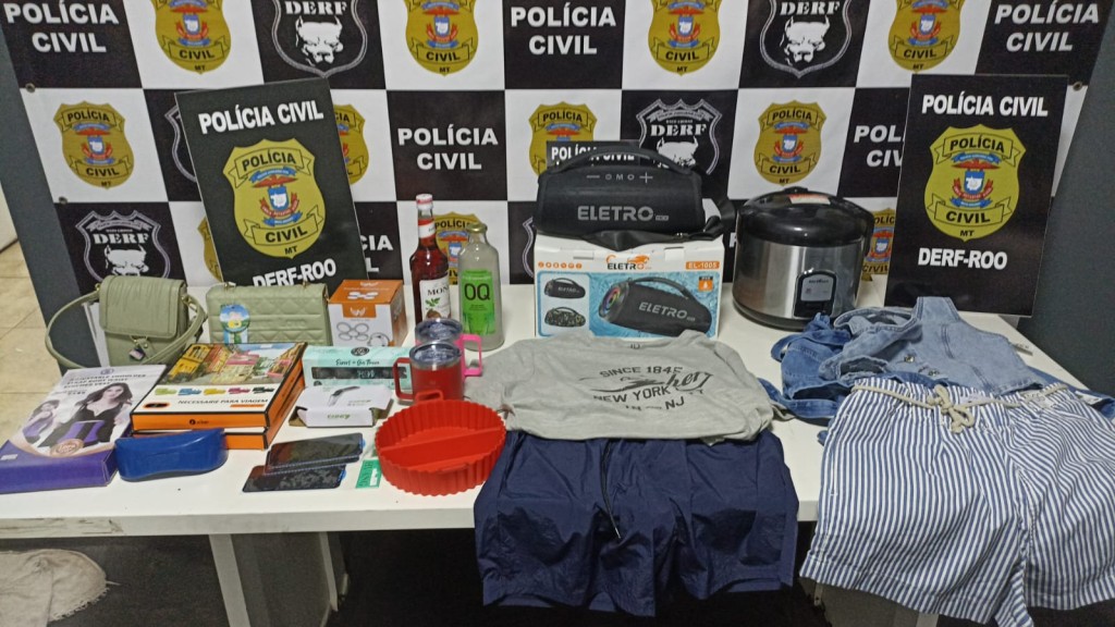 Polícia Civil prende trio envolvido em furtos em estabelecimentos comerciais de Rondonópolis