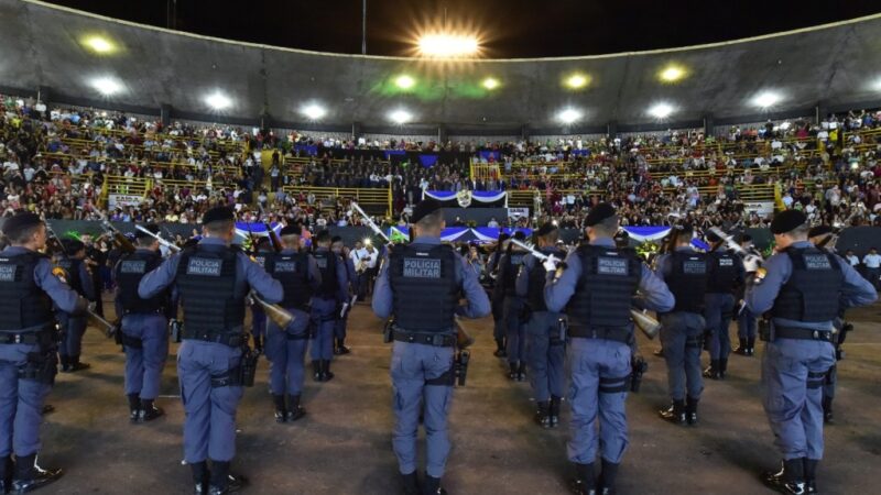 PMMT oficializa ingresso de 509 militares com formatura do 32º Curso de Formação de Soldados