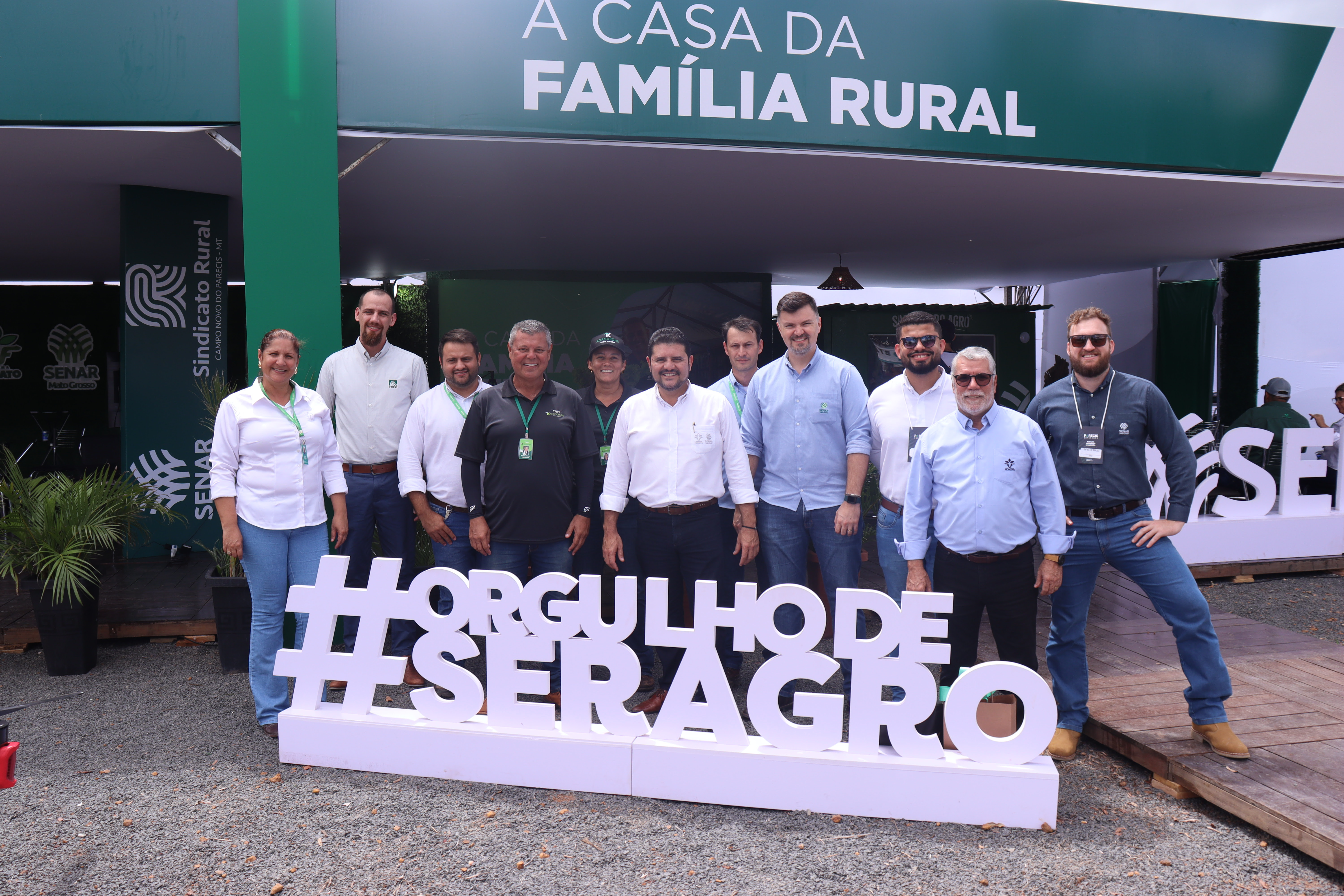 Sistema Famato marca presença na feira de negócios e tecnologia Parecis SuperAgro