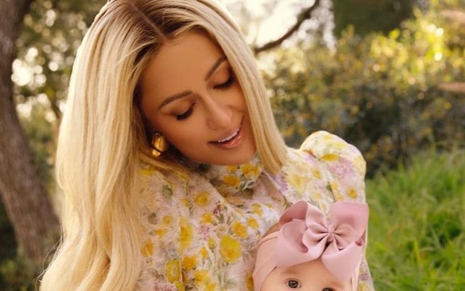 Paris Hilton revela rosto da filha pela primeira vez; veja fotos