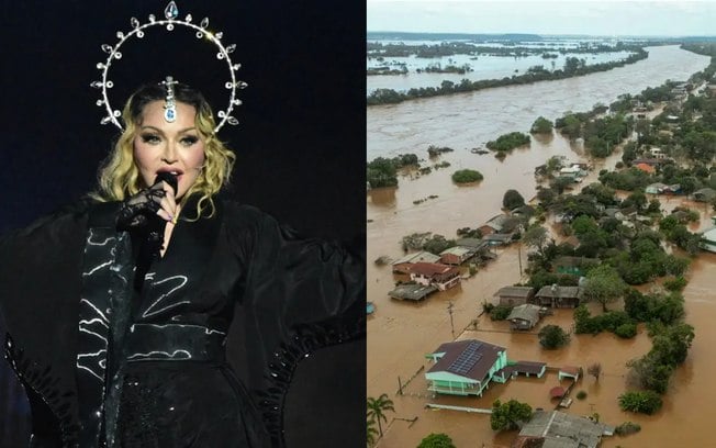 Madonna doa mais da metade do cachê para o Rio Grande do Sul, diz site