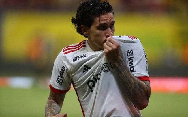 “A gente sabia que ia ser um jogo difícil”, diz Pedro após marcar novamente com a camisa do Flamengo