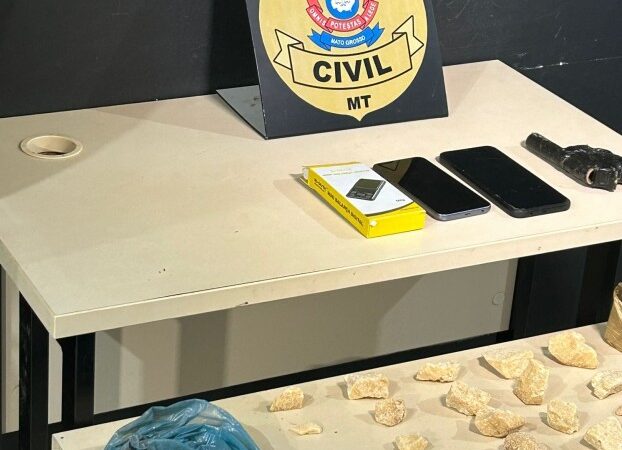 Jovens traficantes são presos pela Polícia Civil em Tangará da Serra