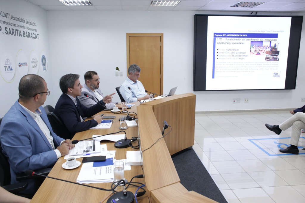 Audiência pública conclui apresentação de metas físicas do 2º semestre de 2023 Audiência pública conclui apresentação de metas físicas do 2º semestre de 2023