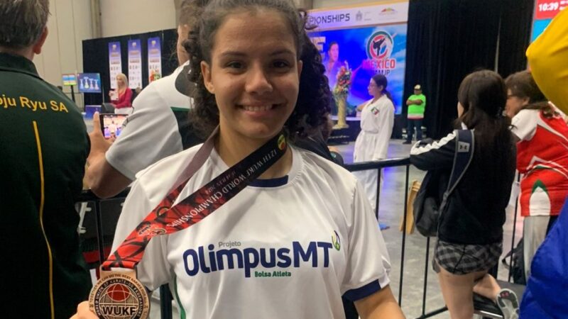 “O impacto positivo do Olimpus vai além das conquistas esportivas”, diz mãe de atleta do programa de bolsas do Governo de MT