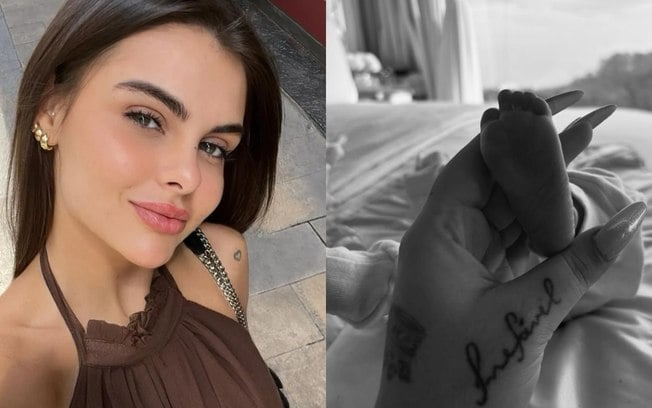 Modelo convida parente de Neymar para ser madrinha da filha Helena; veja quem