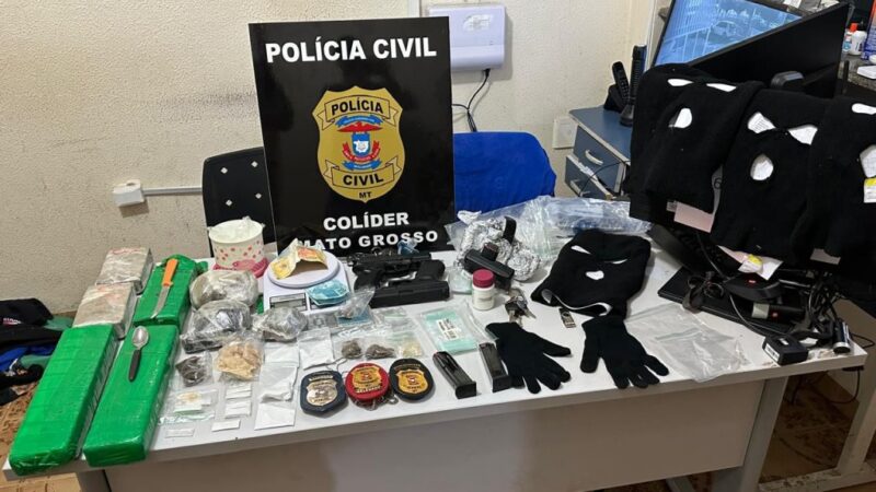 Polícia Civil prende suspeitos apontados como autores de homicídio em Colíder