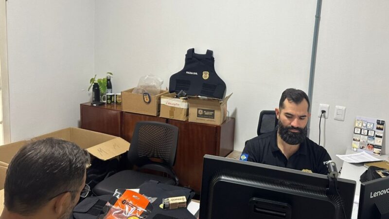 Polícia Civil entrega novos equipamentos para servidores lotados no interior de MT