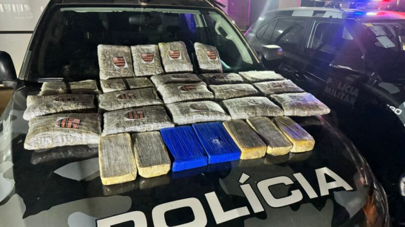 Força Tática apreende 26 quilos de entorpecentes em Pontes e Lacerda