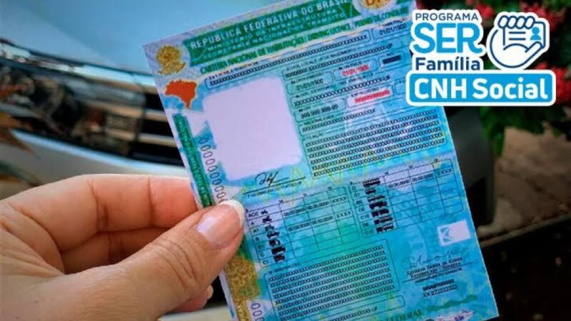 Convocados do programa SER Família CNH Social têm até sexta-feira (1º) para apresentar documentos no Detran