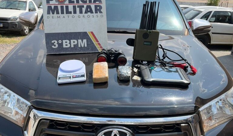 Polícia Militar prende dois homens e recupera caminhonete furtada em Cuiabá