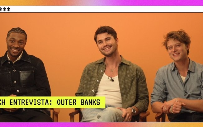 Atores de Outer Banks ouvem música brasileira e falam da 4ª temporada Atores de Outer Banks ouvem música brasileira e falam da 4ª temporada