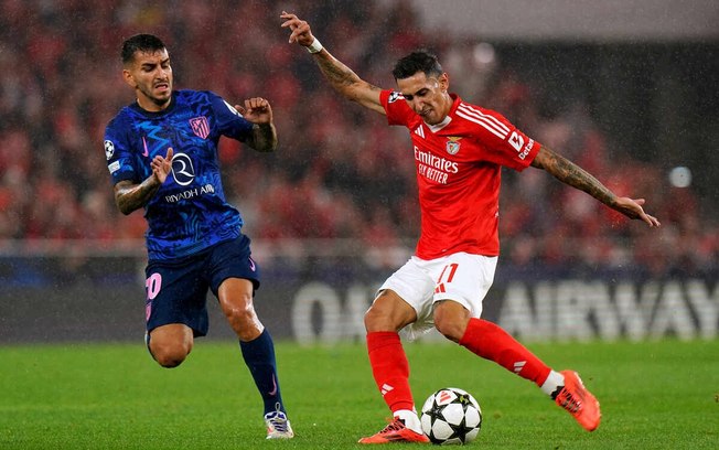 Benfica, de Bruno Lage, dá aula e goleia Atlético de Madrid
