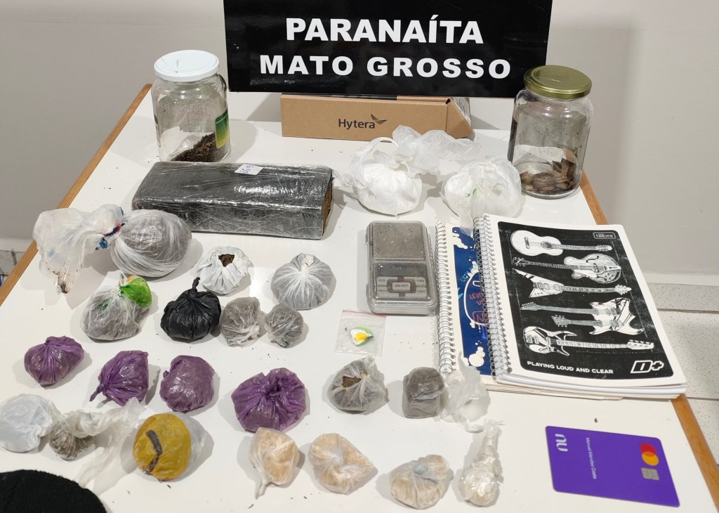Polícia Civil prende traficante e fecha boca de fumo em Paranaíta Polícia Civil prende traficante e fecha boca de fumo em Paranaíta