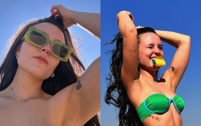 Larissa Manoela ganha elogios ao surgir de biquíni em praia da Tailândia