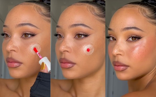 Técnica ‘Jelly Donut Blush’ cria maquiagem com efeito glow nas bochechas