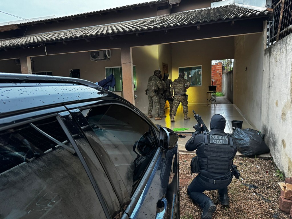 Operação Ponto Final cumpre 37 mandados contra organização criminosa envolvida em diversos crimes em Nova Mutum Operação Ponto Final cumpre 37 mandados contra organização criminosa envolvida em diversos crimes em Nova Mutum