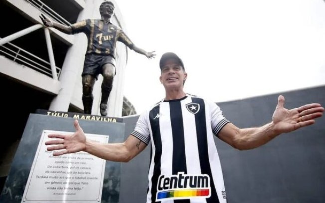 Ídolo do Botafogo, Túlio Maravilha estará presente na final da Libertadores