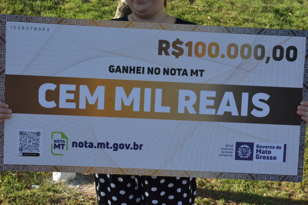 Sorteio mensal de outubro do Nota MT será em Nova Mutum e vai distribuir mais de mil prêmios Sorteio mensal de outubro do Nota MT será em Nova Mutum e vai distribuir mais de mil prêmios