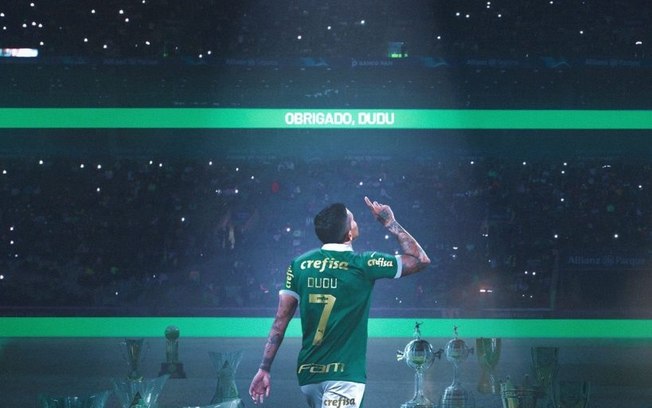 Após 10 anos de clube, Dudu rescinde com o Palmeiras