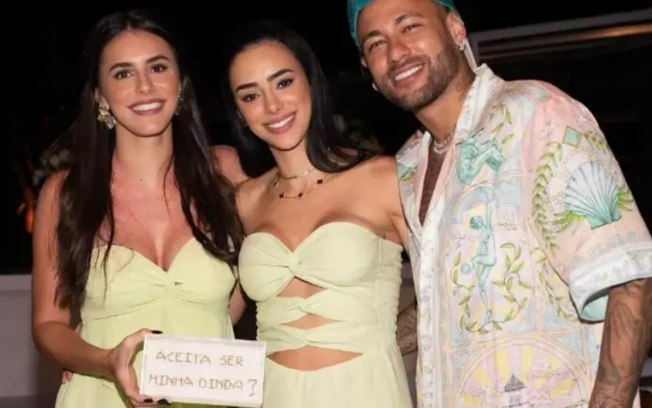 Após treta com Neymar, irmã de Bruna será madrinha de filha do casal