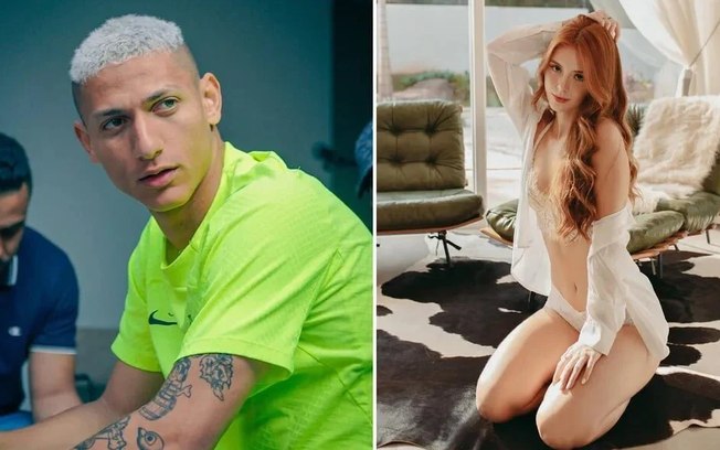Conheça  Amanda Araújo, modelo que espera primeiro filho do atacante Richarlison