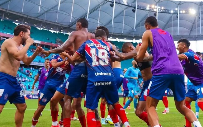 Bahia vence no Campeonato Baiano com a estreia do elenco principal com destaque de Ademir e Erick