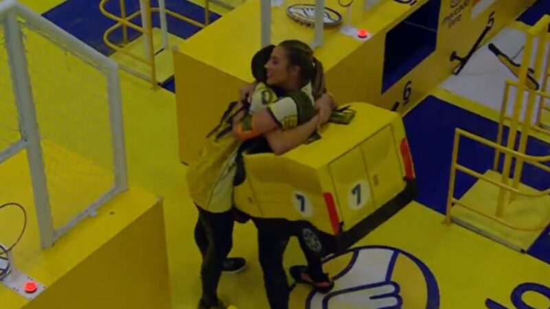 “BBB 25”: Renata e Eva vencem a primeira Prova de Resistência