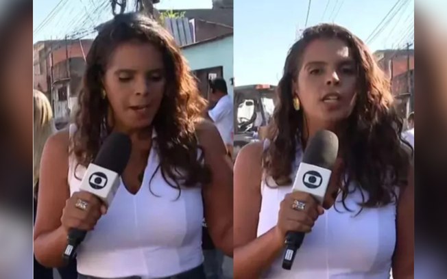 Baratas interrompem repórter da Globo ao vivo durante entrevista