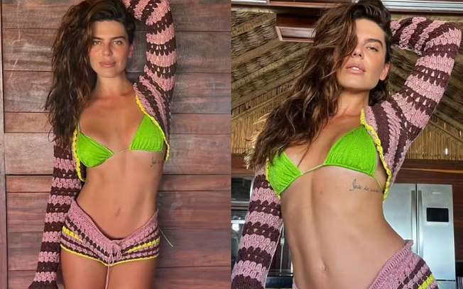 Mariana Goldfarb sensualiza de biquíni e recebe elogios: “Maravilhosa”