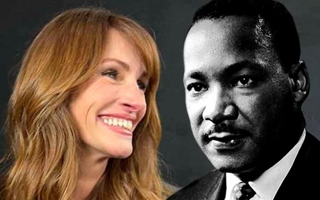 Conheça a ligação do líder pacifista Martin Luther King com a atriz Julia Roberts