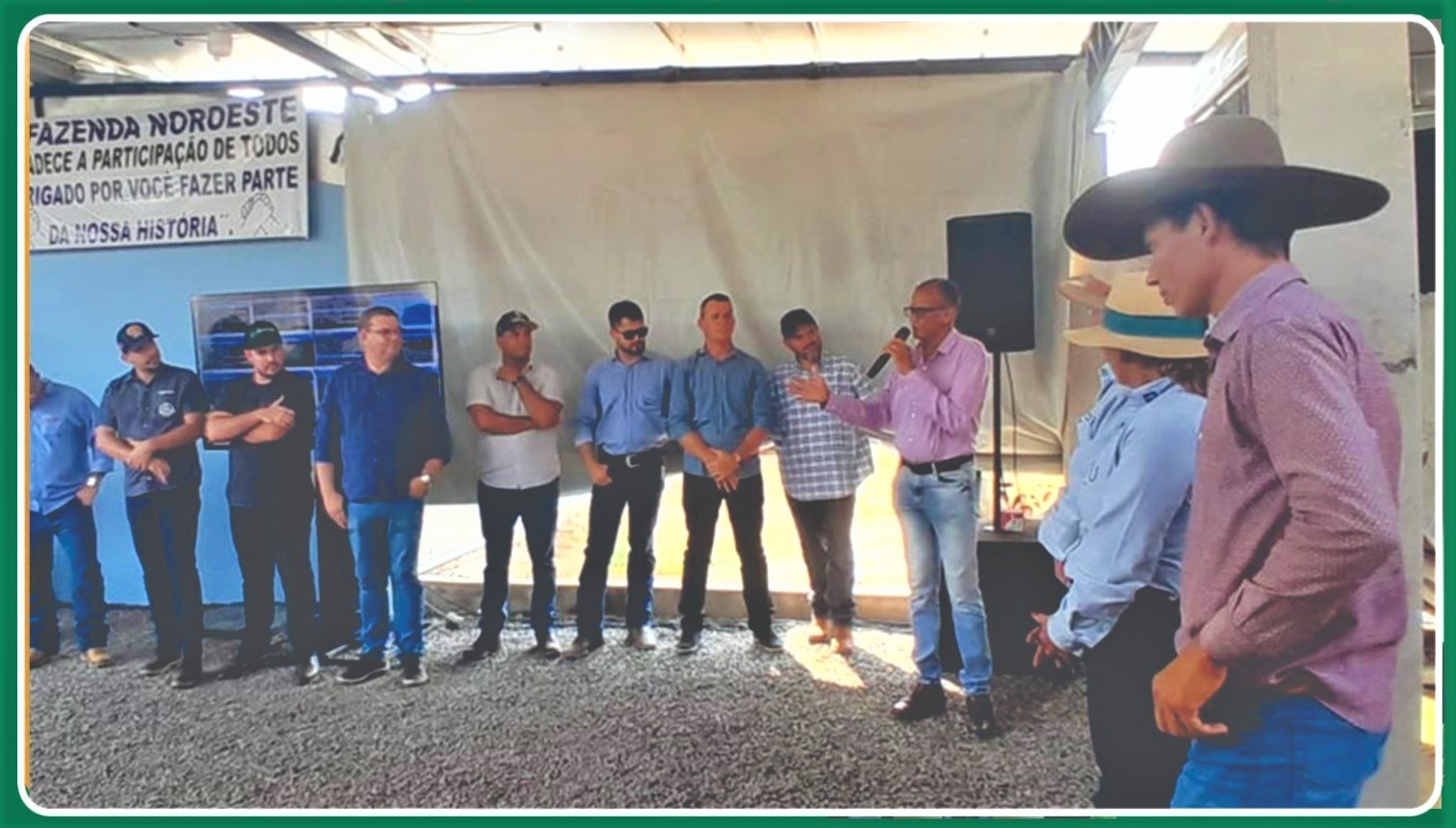 Prefeito Valdivino dos Santos Participa do Dia de Campo na Fazenda Noroeste, em Cotriguaçu