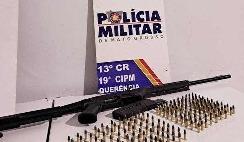 CAC é suspeito de atingir vizinha com tiro nas costas em sítio de cidade de MT CAC é suspeito de atingir vizinha com tiro nas costas em sítio de cidade de MT