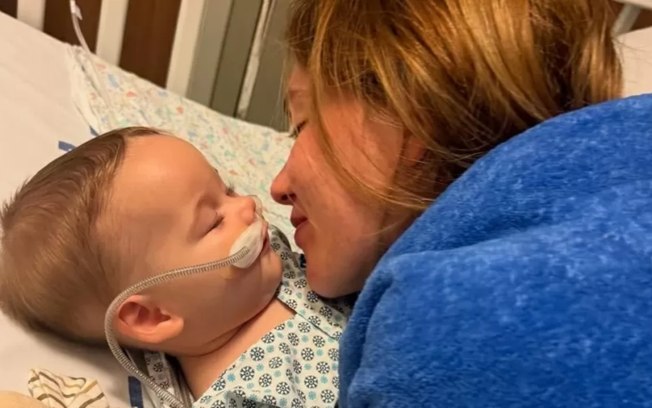 Filho de Virginia recebe alta hospitalar após bronquiolite