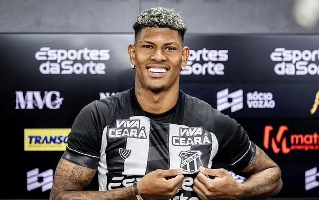 Marcos Victor é apresentado e revela briga com agente para acertar com o Ceará