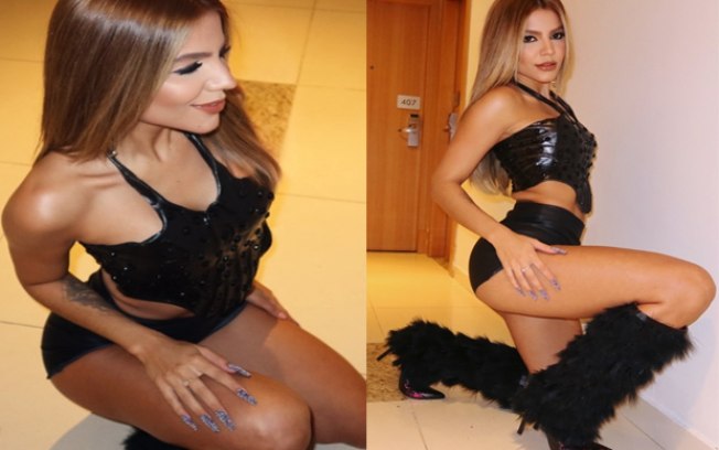 Hariany Almeida aposta em look ousado para curtir Carnaval no RJ