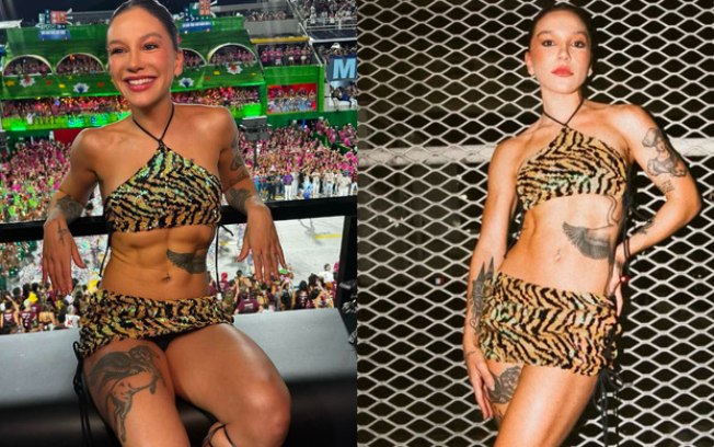 Priscilla Alcântara recebe críticas após ir à desfile da Sapucaí