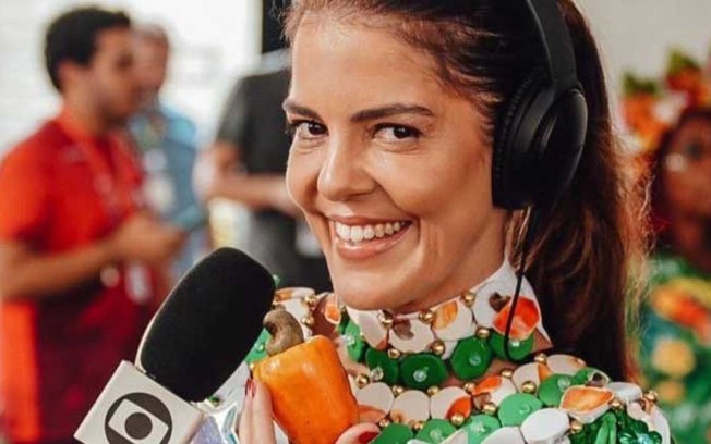 Apresentadora da Globo comenta erro na cobertura do Carnaval